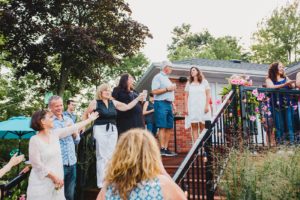 Kelly Strong Events: Surprise Backyard Wedding