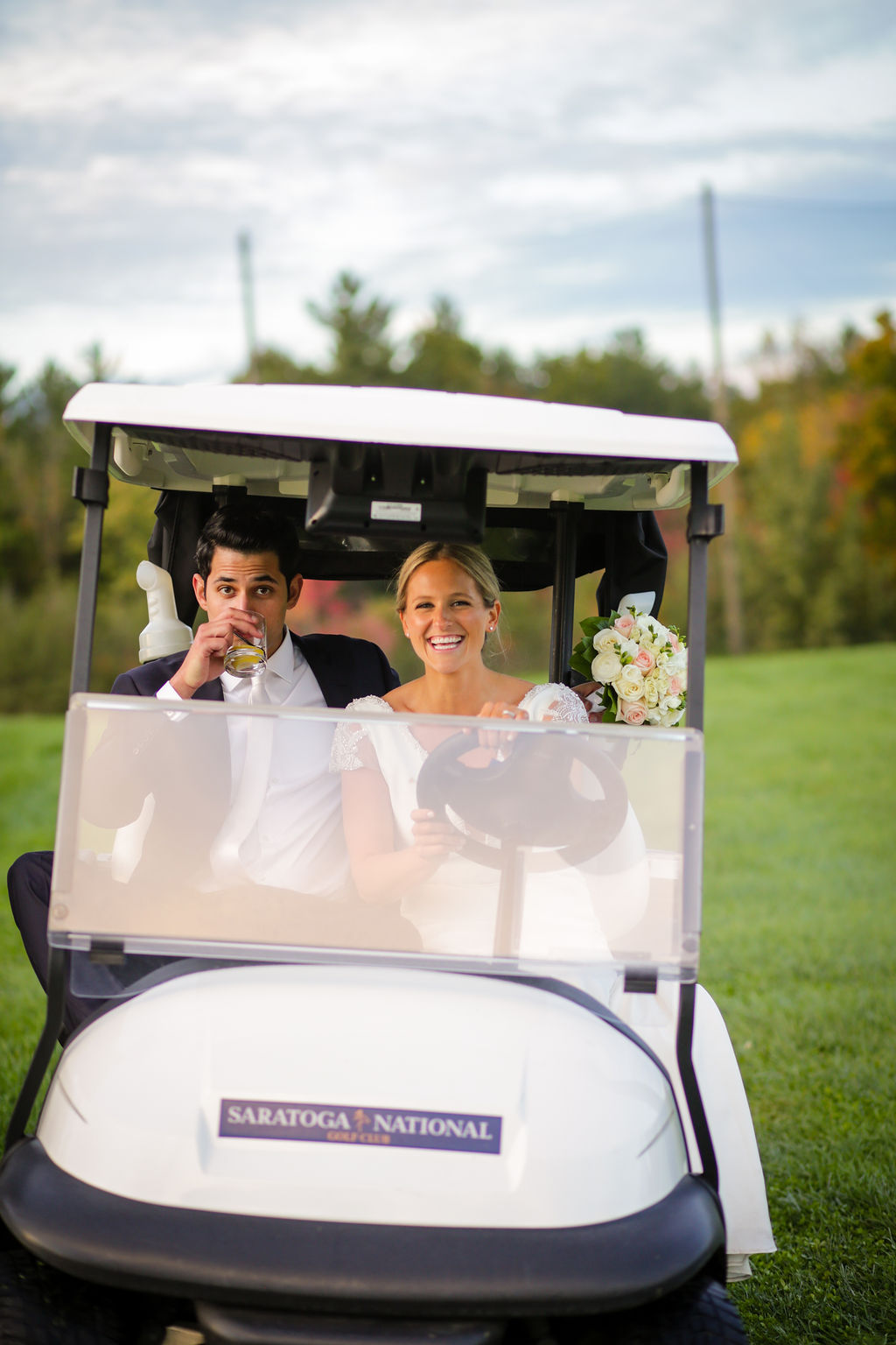 Kelly Strong Events: Saratoga National Fall Wedding