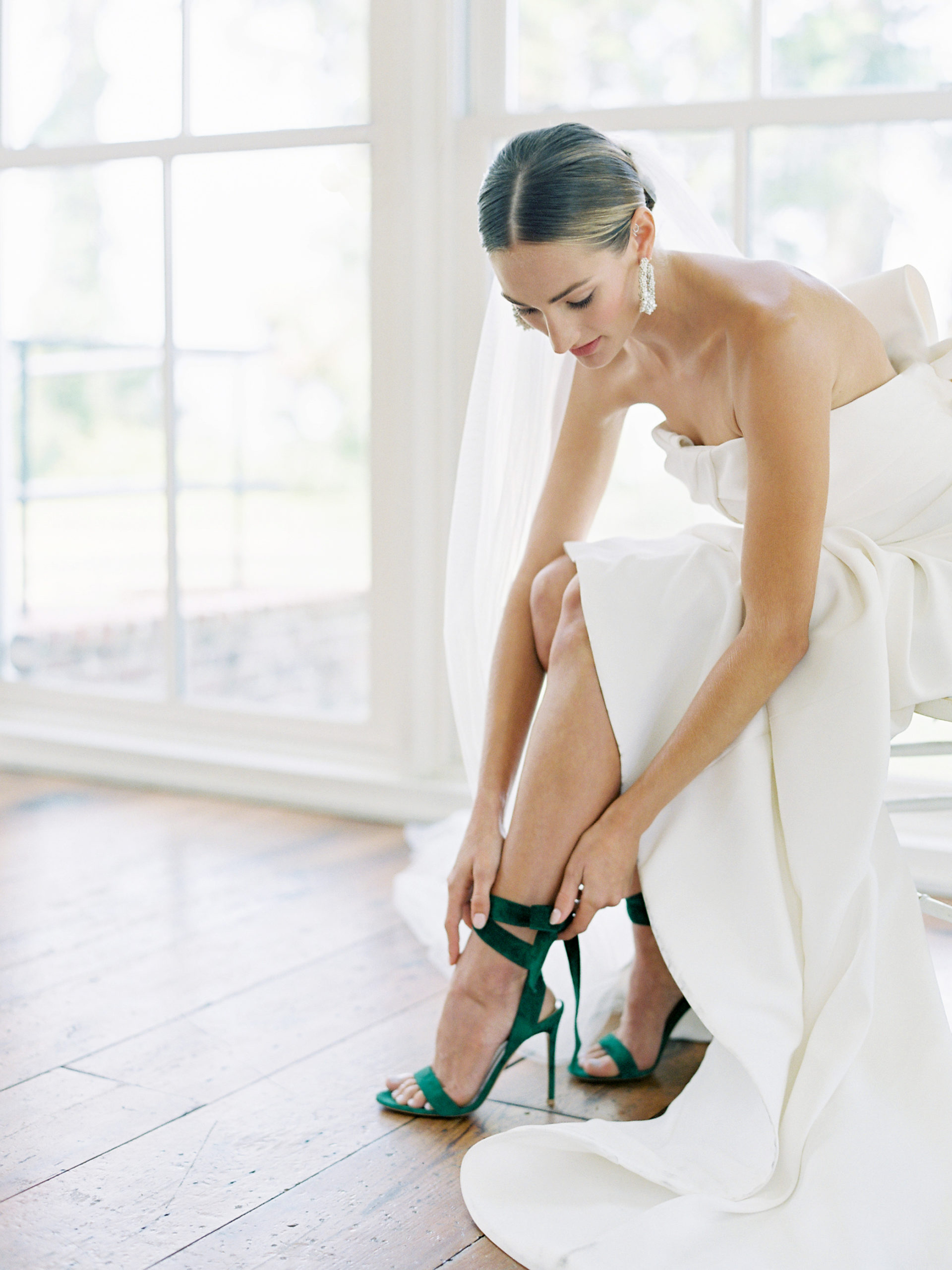 2 bridal shoes