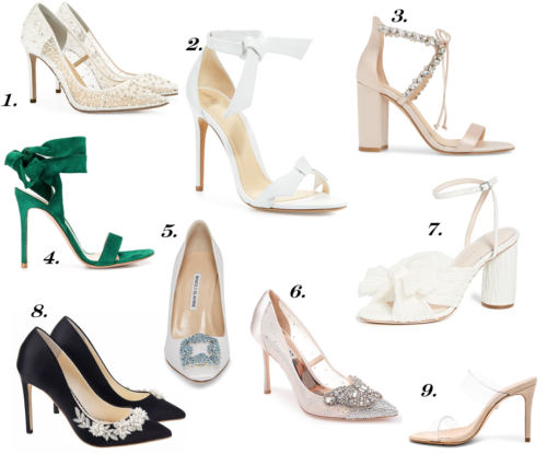 Favorite Bridal Shoes - Kelly Strong Events